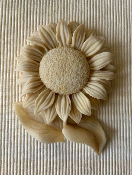Girassol em marfinite - para pintar