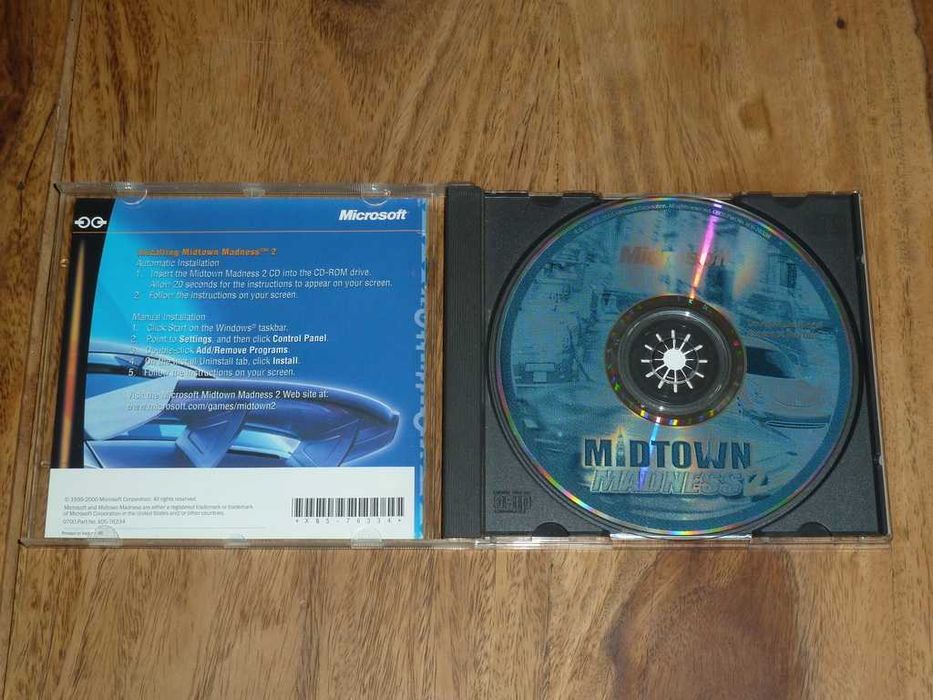Gra Midtown Madness - BIG BOX - Retro PC