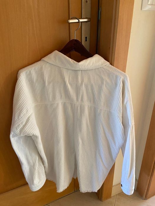 Blusão branco da Zara