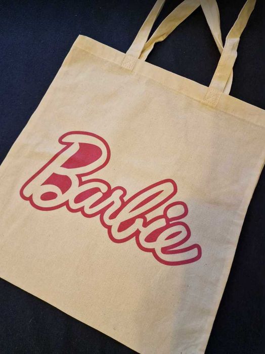 Torba bawełniana z motywem Barbie