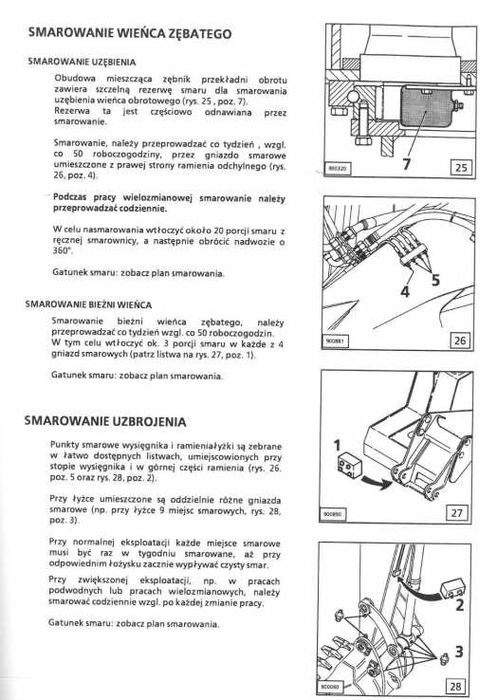 Liebherr 316 Instrukcja obsługi DTR język polski