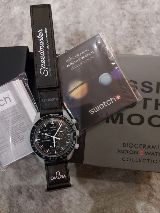 Swatch omega moon