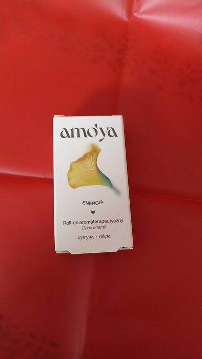 AMO'YA Energia Roll-on aromaterapeutyczny, Cytryna, Mięta