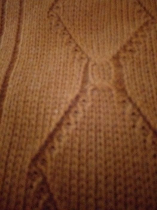 Sweter męski  brązowy