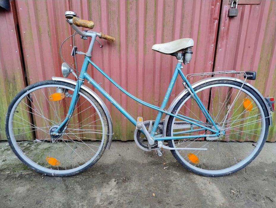 Rower Vaterland damka 28 cali dwururka Retro Vintage