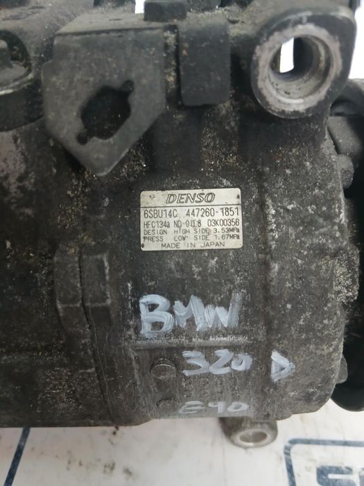 COMPRESSOR AC BMW 320D E90 2.0D 177CV , REF: 447260-1851 - 6SBU14C