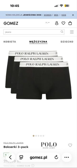 Bokserki ralph lauren