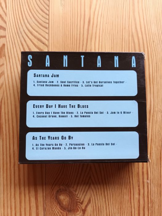Conjunto 3 CD's Santana