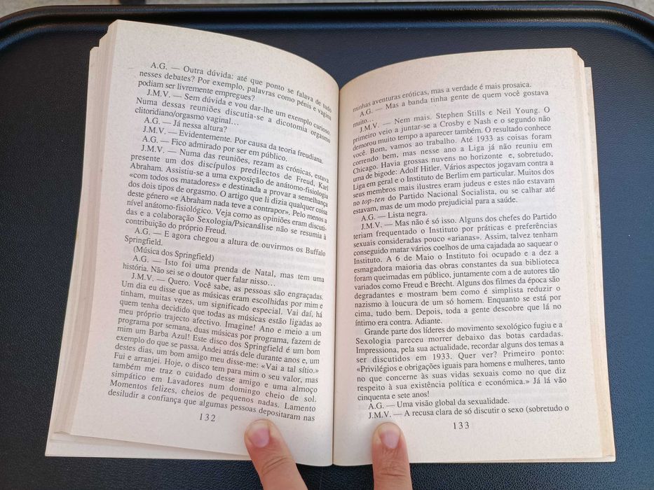 Livro "O Sexo dos Anjos", Júlio Machado Vaz