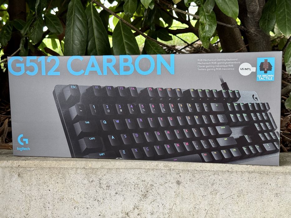 Ігрова дротова клавіатура Logitech G512 Carbon RGB GX 920 - 009352