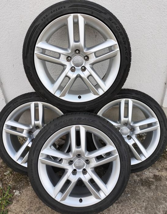 Felgi z oponami 255/40R19 Audi A4 A5 A6 A8 8,5x19 ET45 5x112 4G0
