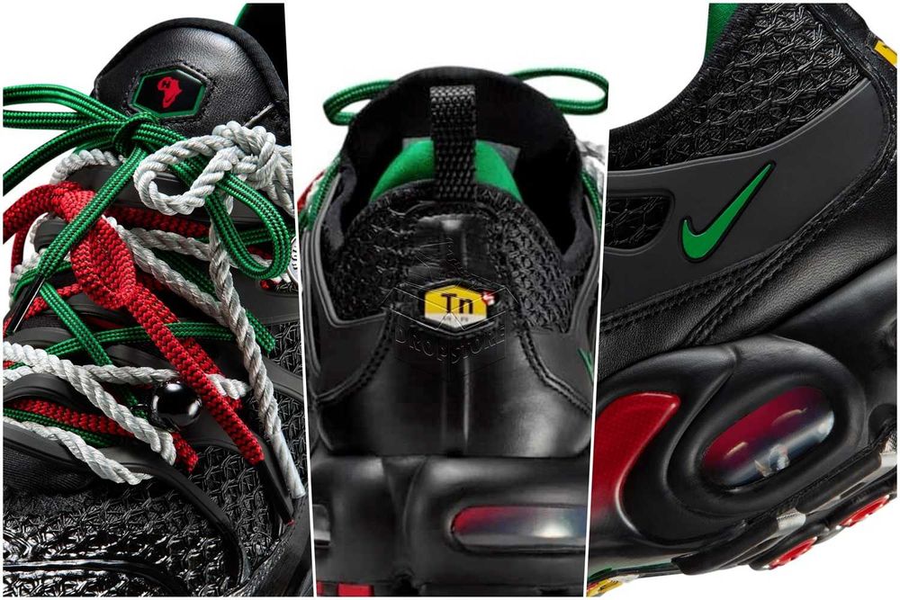 Nike AIR MAX Plus Homecoming Black Mr African – Buty | IM4960–001