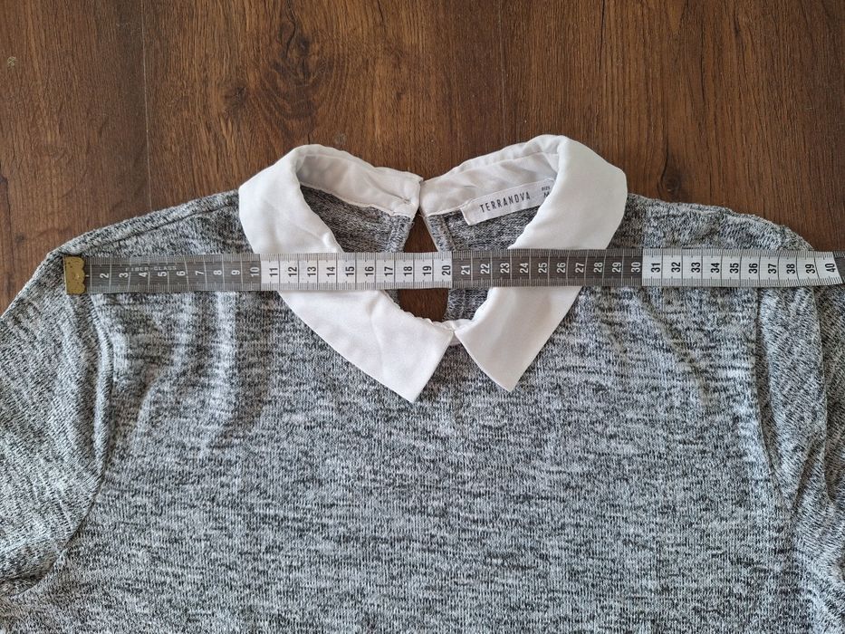 Damski sweterek, koszula