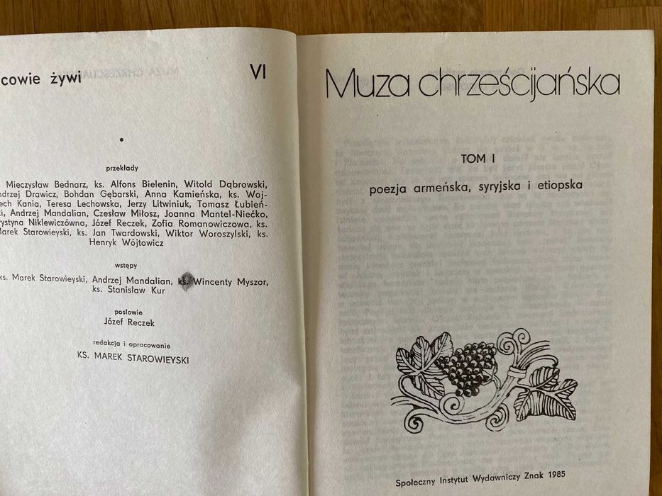 Muza chrześcijańska - tom 1