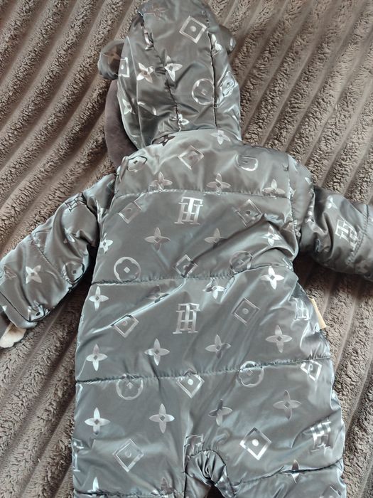 Комбінезон зимовий на овчині 74-80