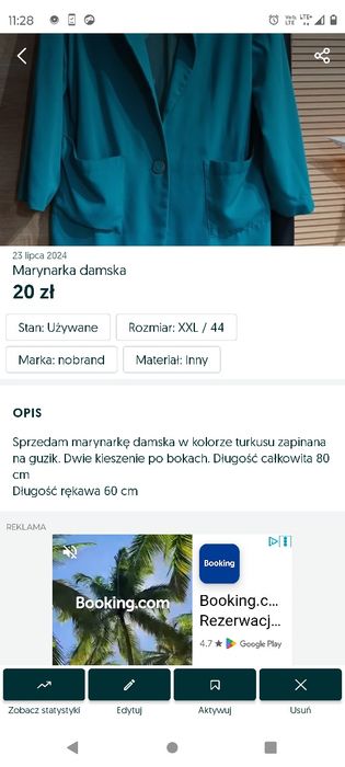 Marynarka damska