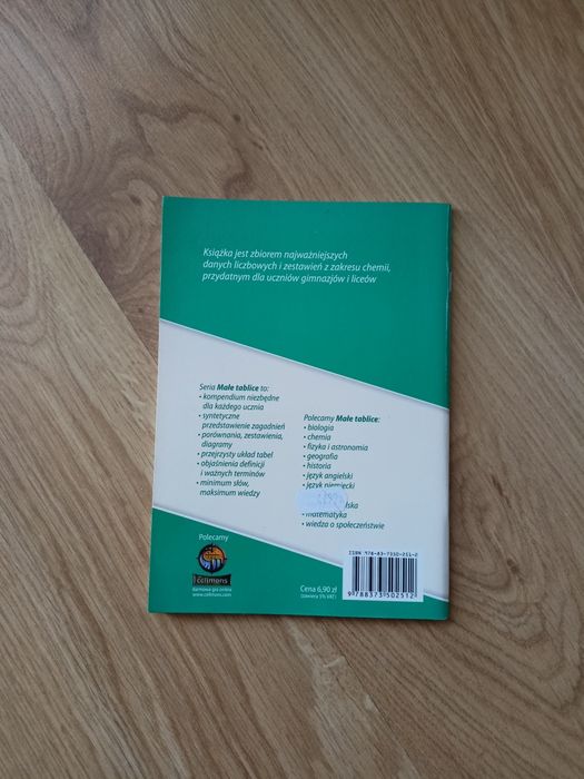 Małe tablice chemia