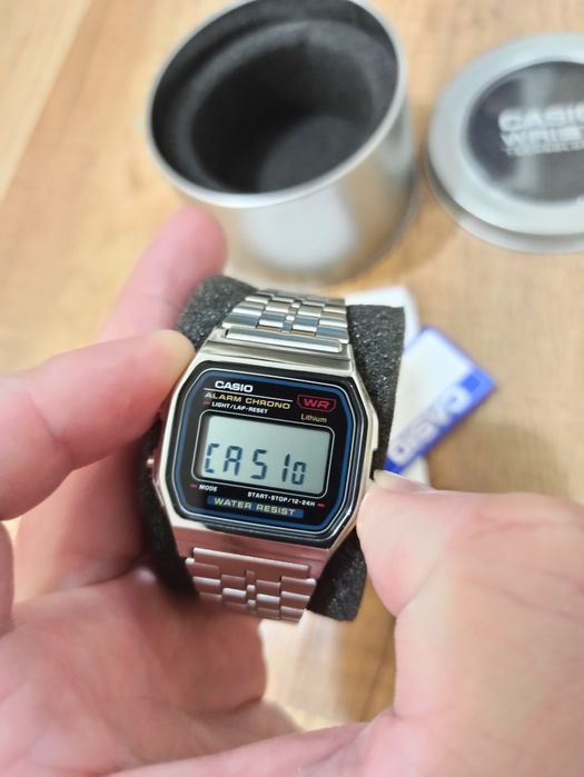 Часы Casio A159W ОРИГИНАЛ! Винтаж Ретро Касио Годинник Касіо Новое