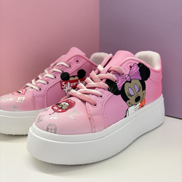 Sneakers różowe - custom