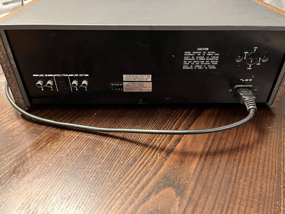 Magnetofon kasetowy Sony TC 188 SD