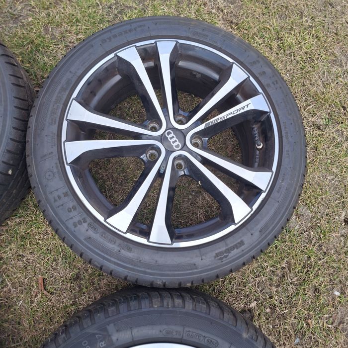 Alufelgi 17 5x112  audi seat wv ładne