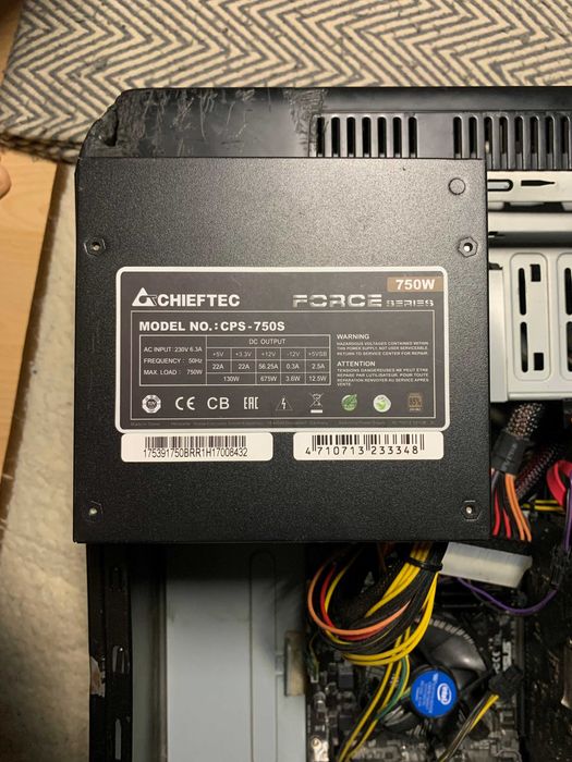 ПК i5-7500, GTX-650Ti, RAM 16gb