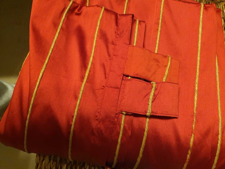 Dark Red Curtains Set423755147893821442