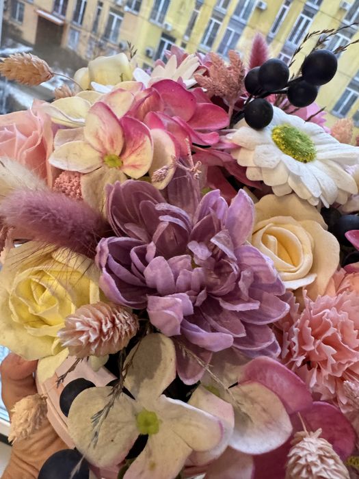 Букет из мыла , цветы, квіти