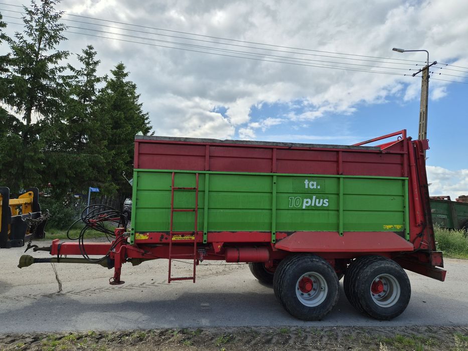 Rozrzutnik obornika Unia Tytan 10 Plus. Jak Nowy .