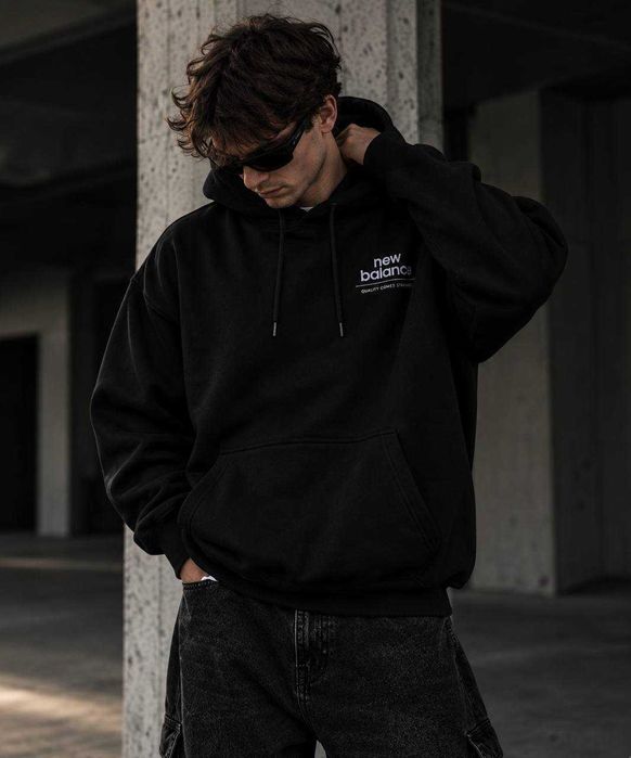 Худі New balance з принтом на спині XS/S/M/L/XL