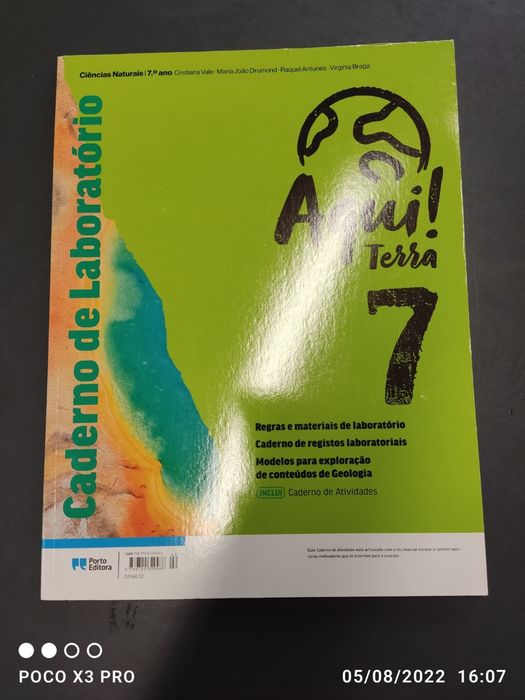 Cadernos de atividades 7 ano