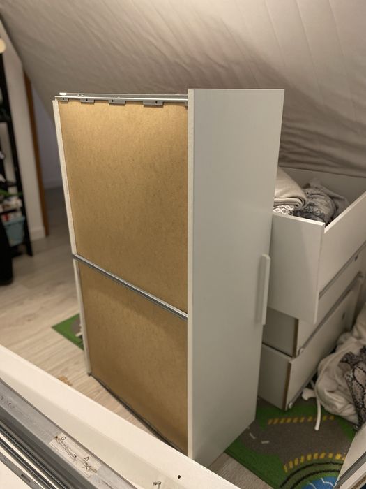 Cama casal Brimnes Ikea + Colchão (Negociavel)