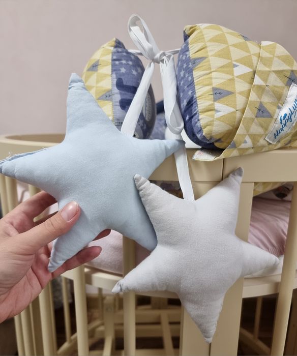 Кокон гніздечко лежанка для новонародженого немовля Happy Luna