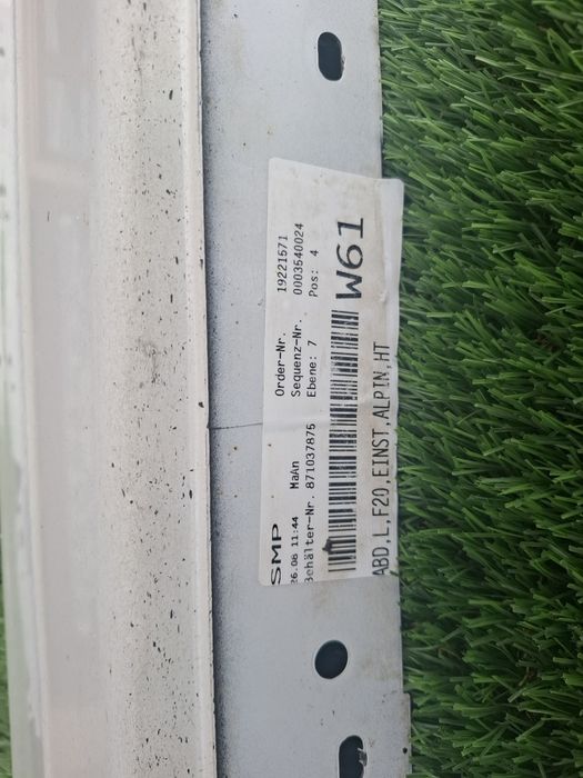 Embaladeiras originais BMW F20