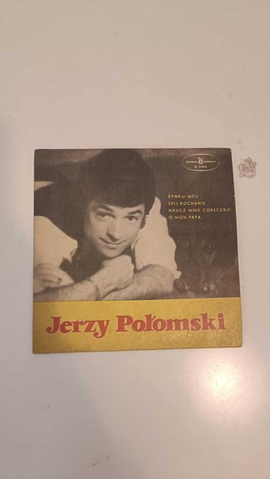 Mini płyta winylowa Jerzy Połomski