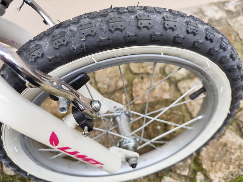 Bicicleta montanha infantil | Diana Rosa / Branco