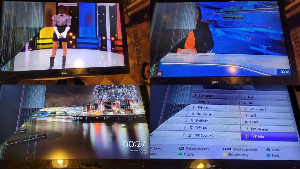 Moduł T-CON LA02M i inne z TV LG 42LX6500