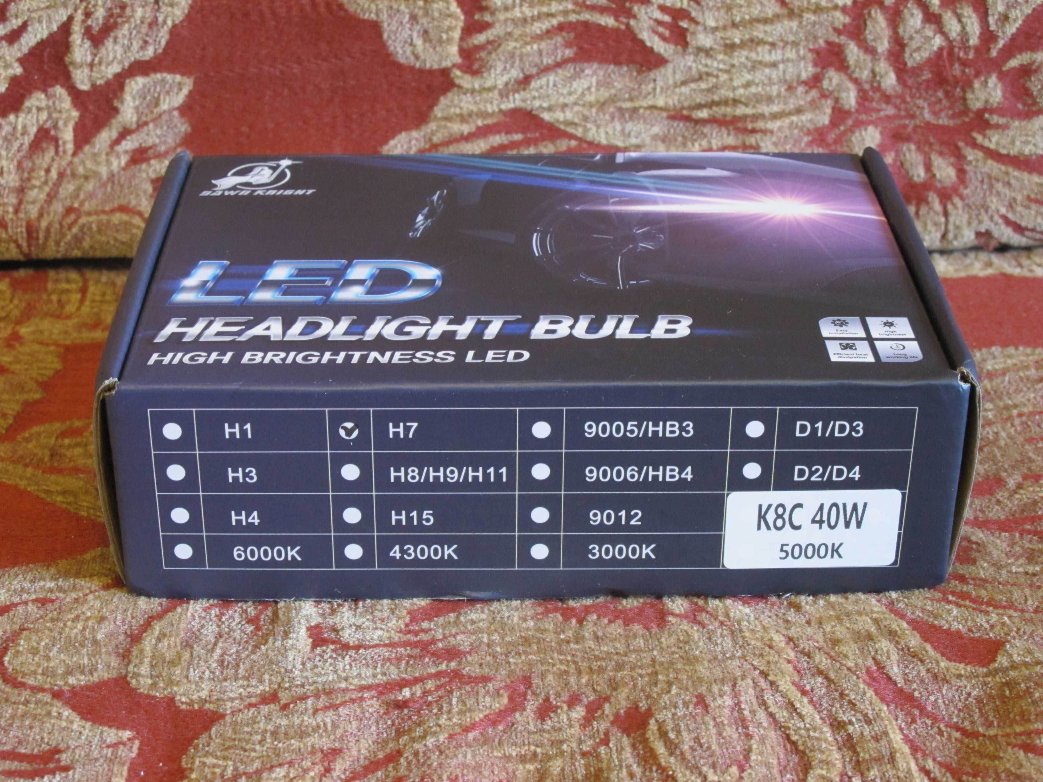 Led лампи H7 k8c 5000k 40Вт 12В dawnknight K5C mini: 1 720 грн ...