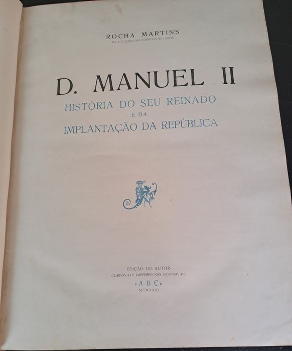 Livros antigos de História