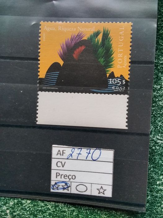 2001 Europa Água Riqueza Natural Açores MNH **