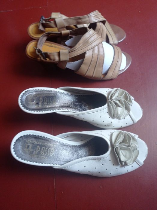 Продам  обувь женскую кожаную летнюю