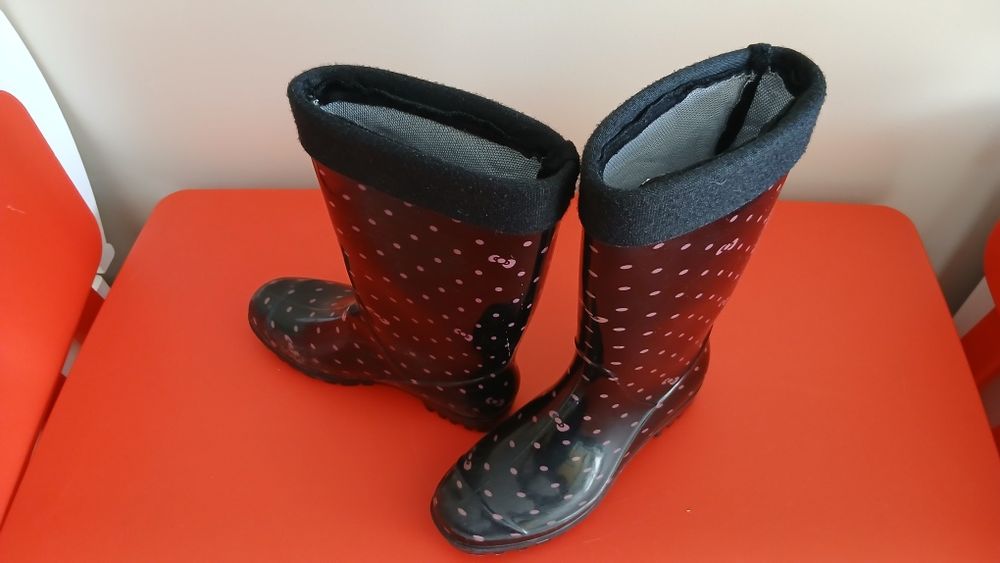 Galochas criança com forro nr. 37