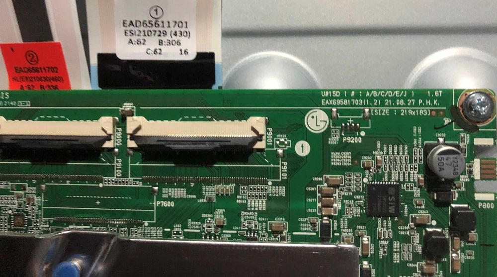 Peças LG 55UP80006LR  EAX69501.702 LGP55NT-21U1  EAX69581.703 Testadas