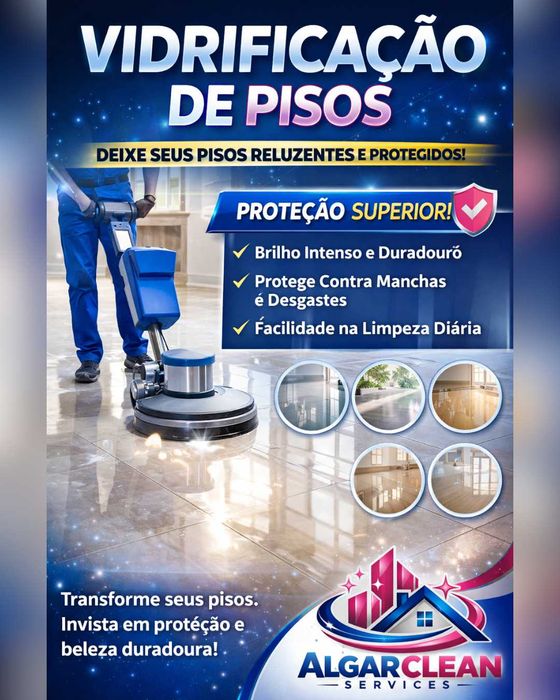 Limpeza profunda com resultados visivéis na hora!