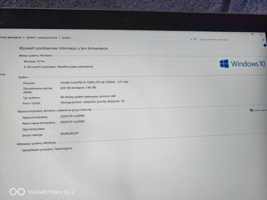 HP Elite X2 G2 i5, 8Gb ram, dysk SSD 1Tb