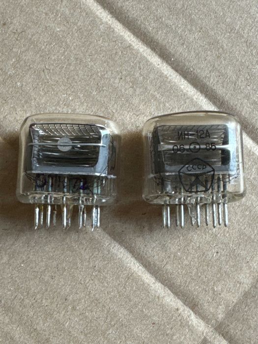 Радіолампи ИН-1 ИН-2 ІН-4 ИН-8 ИН-12 ІН-17 ИН-18 лампа індикаторна