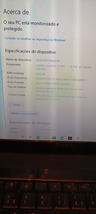 Portátil Dell i7