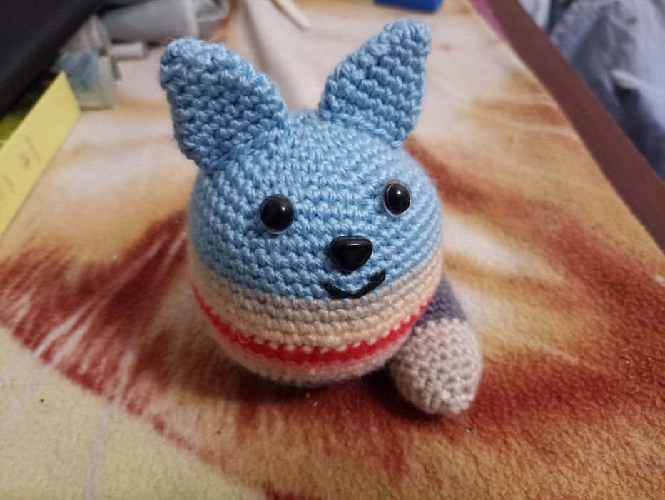 Вязанные игрушки крючком, ручной работы