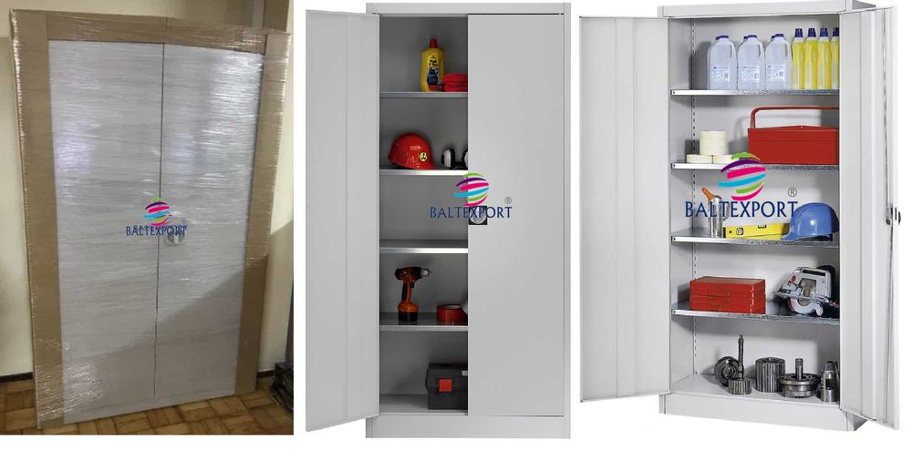 Armario Arquivo Pastas c/2 Portas Bater c/3 Prateleiras Reforcada Novo