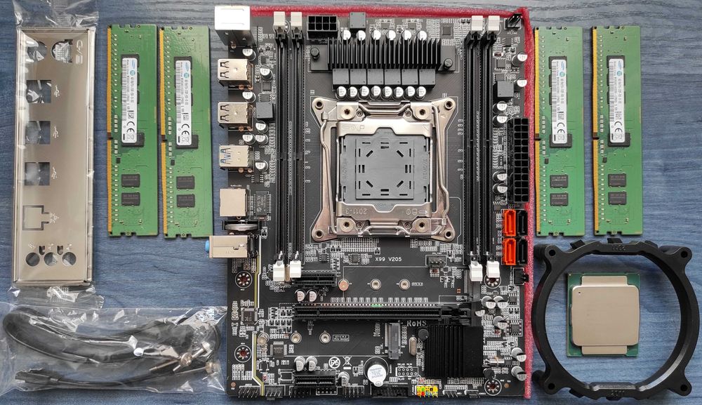 Ігровий комплект X99 + 2640v4 (2640v3) + 4x4 (16)Гб ddr4